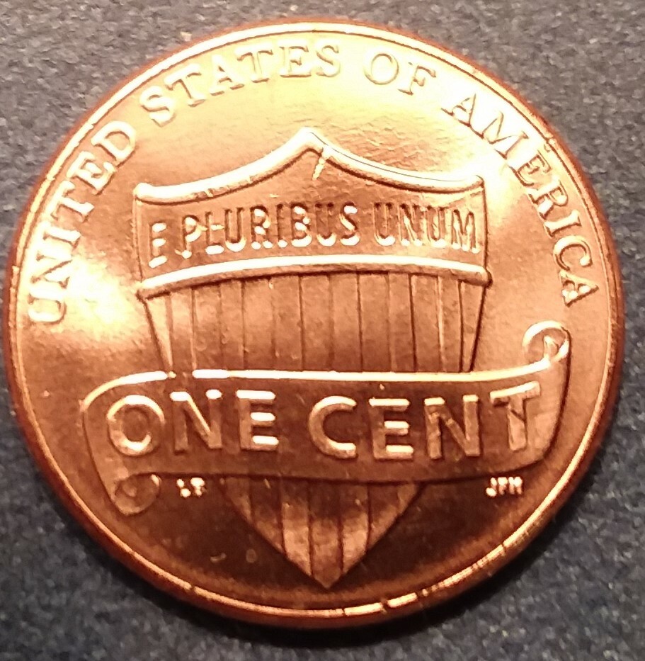 2012-P Brilliant Uncirculated Lincoln Shield Cent. Ships Free. BU condition.