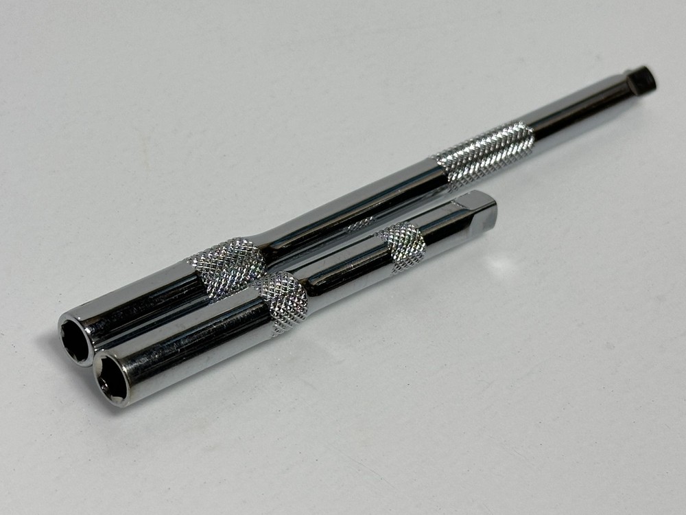 Matco Tools 2pc Chrome Magnetic Bit Socket Driver Shaft DSM3 3-1/2" & DSM6 6"