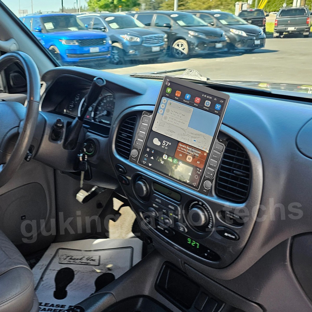 For Toyota Sequoia 2001-2007 Android 15 Carplay Car Stereo Radio GPS+CAM