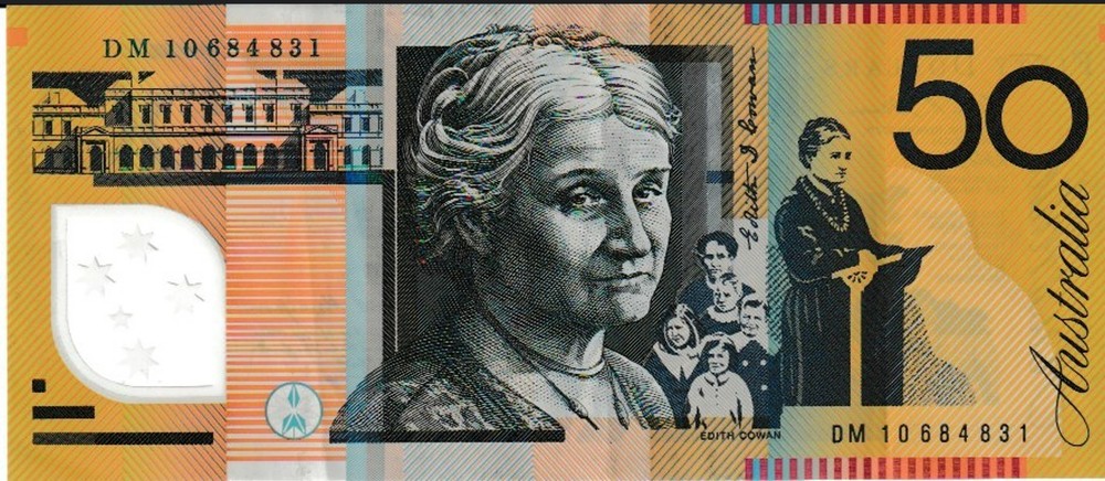 2010 $50 General Prefix Stevens Henry  DM10684831