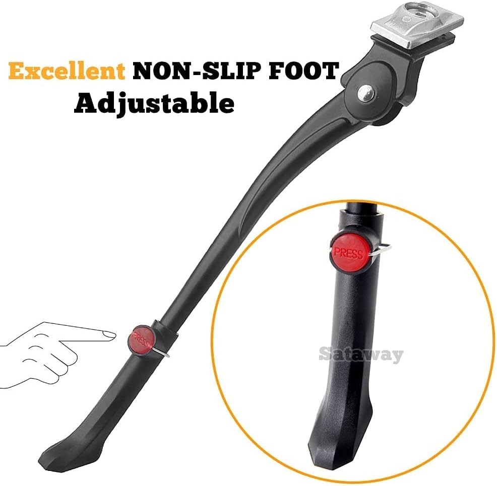 Lightweight Adjustable Bicycle Kickstand for 26”-29” Bikes - Fast Installation