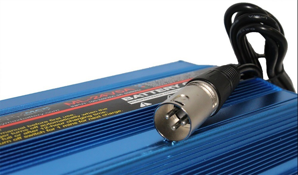 Mighty Max 24V 5A Battery Charger for Hoveround / Lakematic
