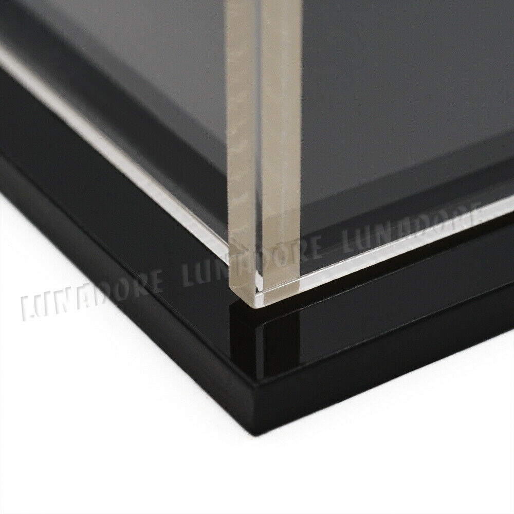 US Acrylic Plastic Display Case 22" Big Perspex Box 56cm Dustproof Collections