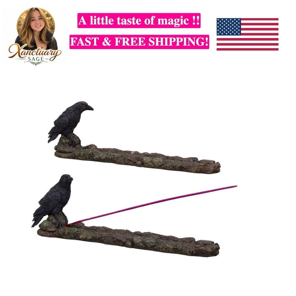 Kheops Raven Incense Holder