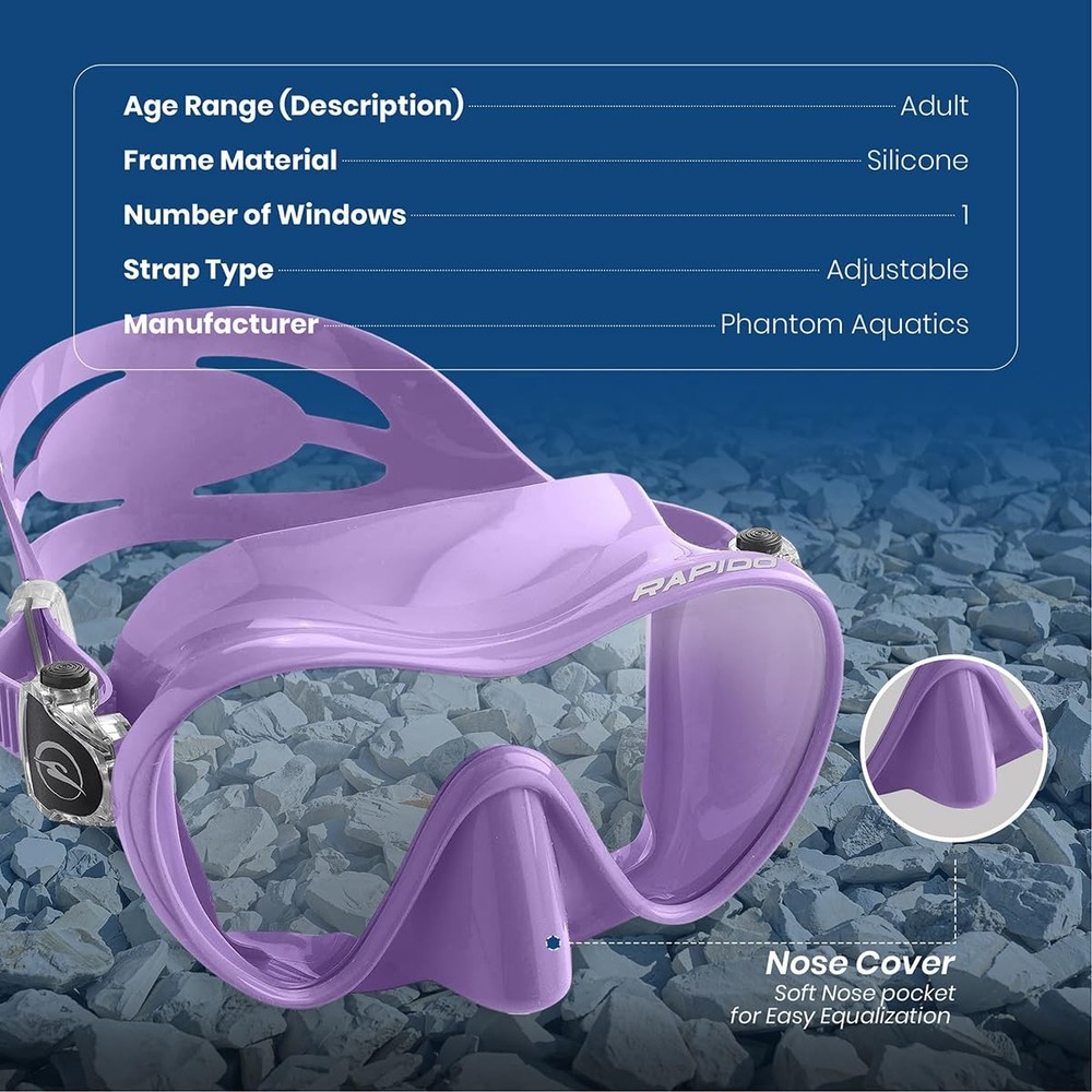 Rapido Active Frameless Single Lens - Pastel Lilac