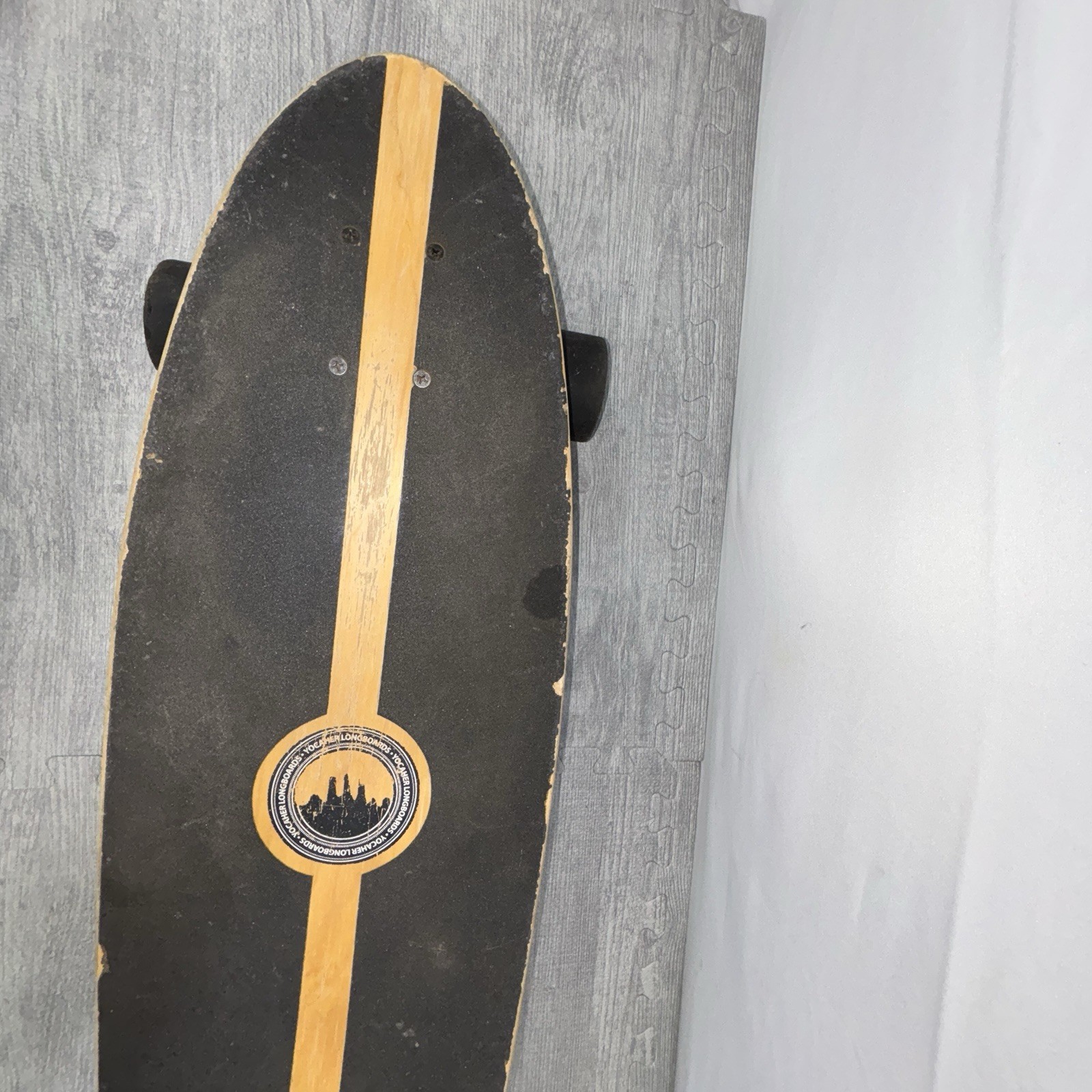 Yocaher Longboards Wood Speed Cruiser Wheels Tsunami Skateboard NYC Skyline