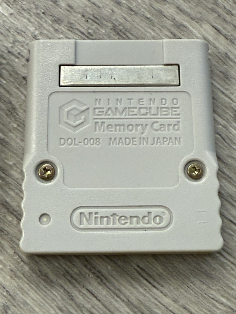 NINTENDO GAMECUBE OEM MEMEORY CARD DOL-014