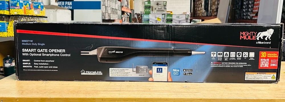 Mighty Mule MM371W Single Swing Automatic Gate Opener