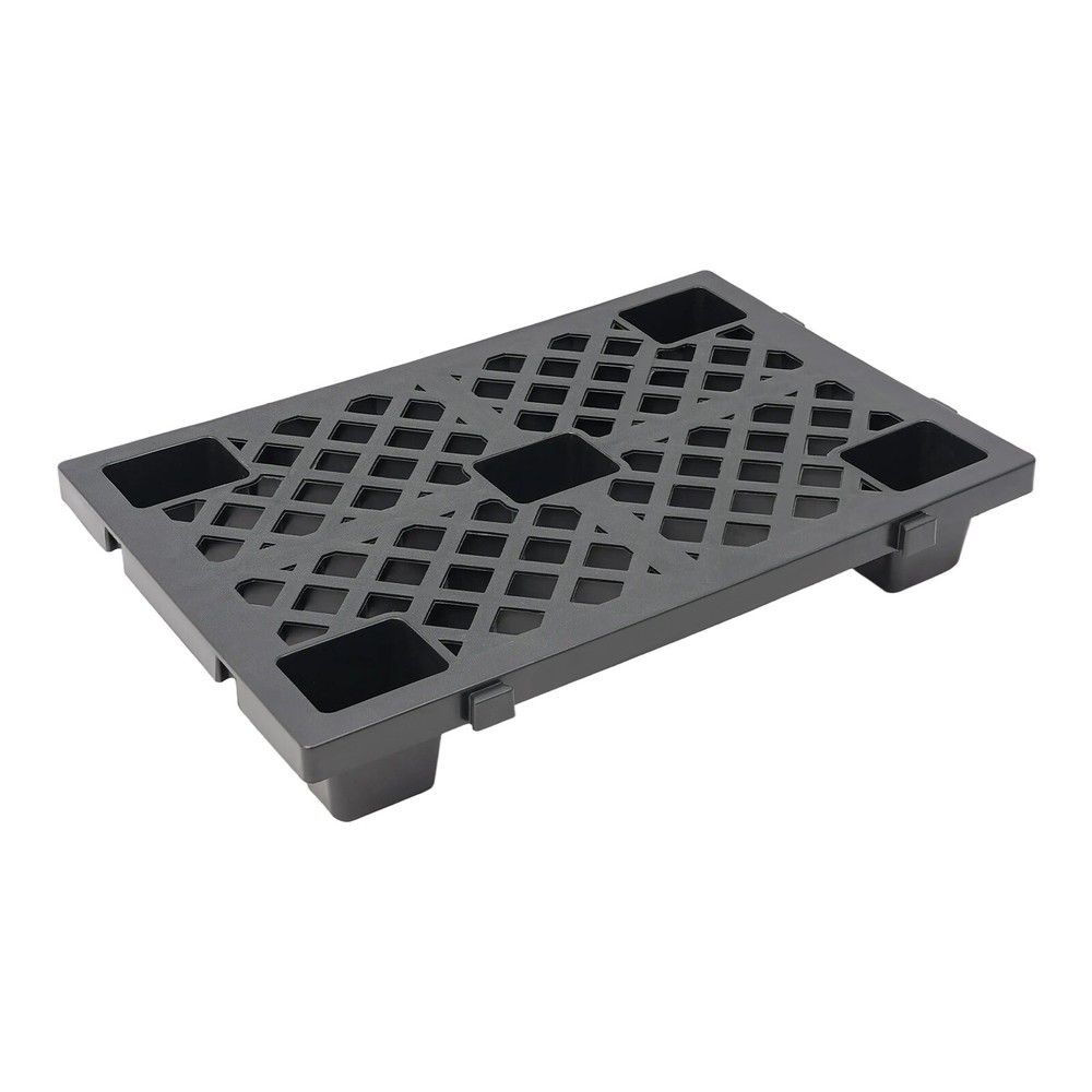 6pcs Plastic Pallets Interlocking Storage Stackable Anti-slip Loading Pallets