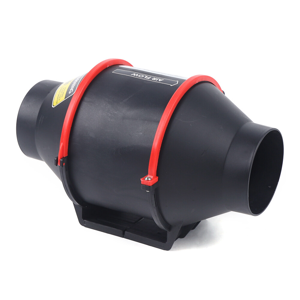 4 Inch Round Duct Fan Inline Ventilation Extractor Vent Exhaust Blower 310CFM