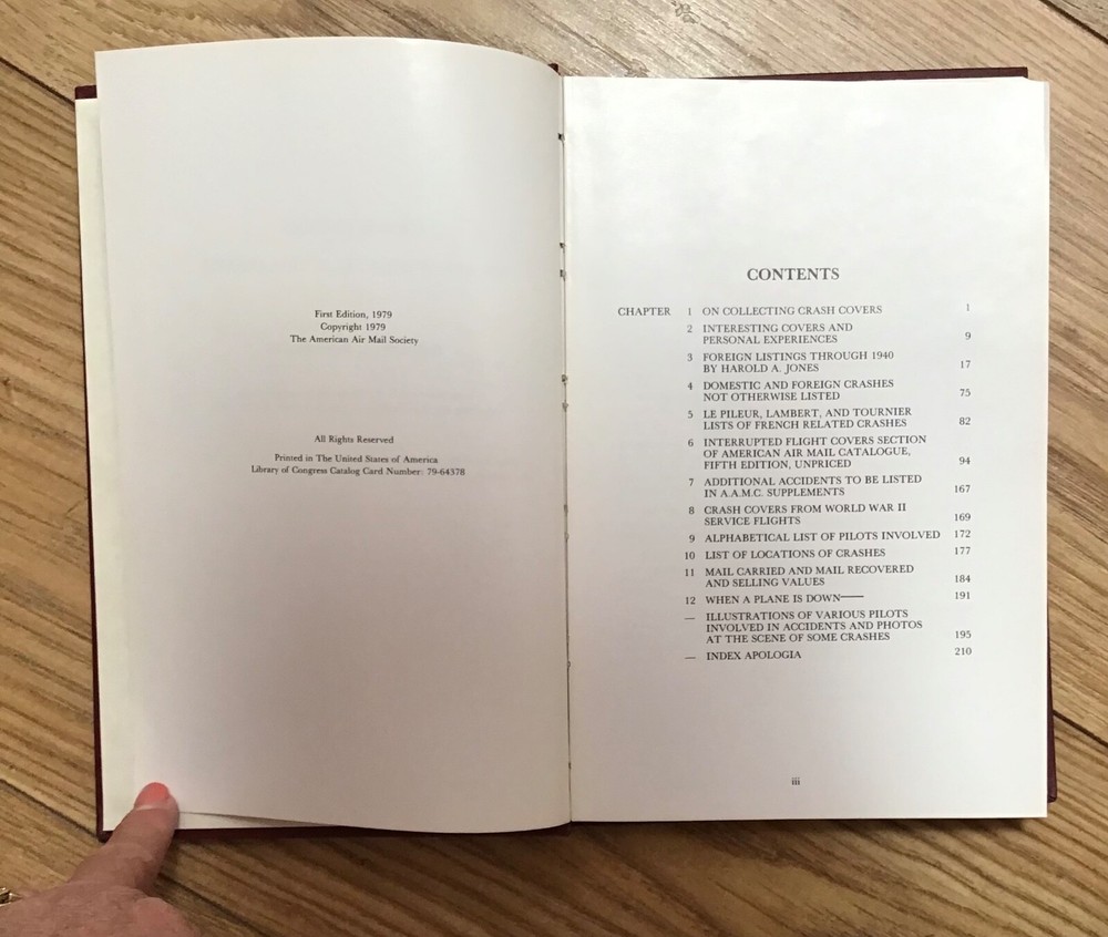 Crash Covers - An Aerophilatelic Challenge, Joseph L. Eisendrath Airmail
