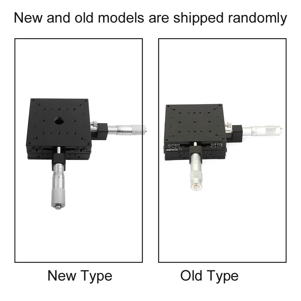 Micrometer Manual Slide Table Trimming Roller Stages 100*100*40mm