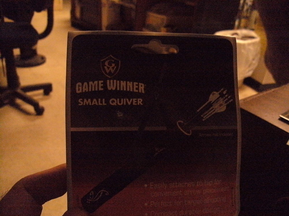 Game Winner Small Black & Pink Arrow Quiver