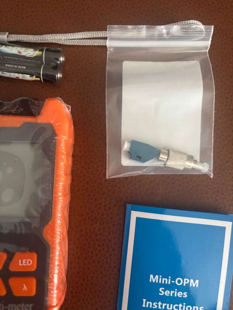 New Novker Handheld Multi Optical Meter Mini OPM Fiber Optic Tester