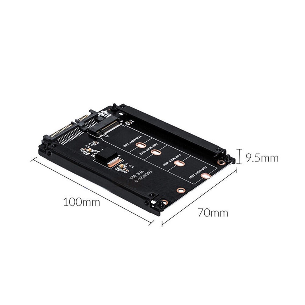 NGFF to SATA3 Adapter Card M2 KEY B-M SSD Solid State Drive Disk 6G Converter v