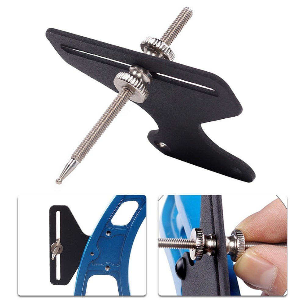 Quick and Convenient T Shape Sight for Recurve Bows Thumbscrew Adjustment