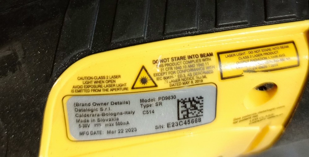 Datalogic Powerscan D9630