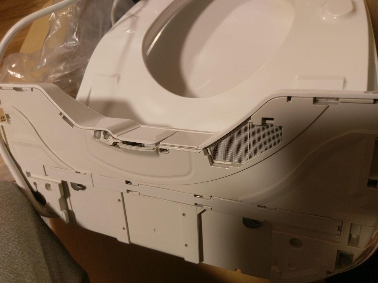 Toto S350e SW584T20 SW584 Washlet+ Electric Bidet Seat Elongated Toilet (S7A)