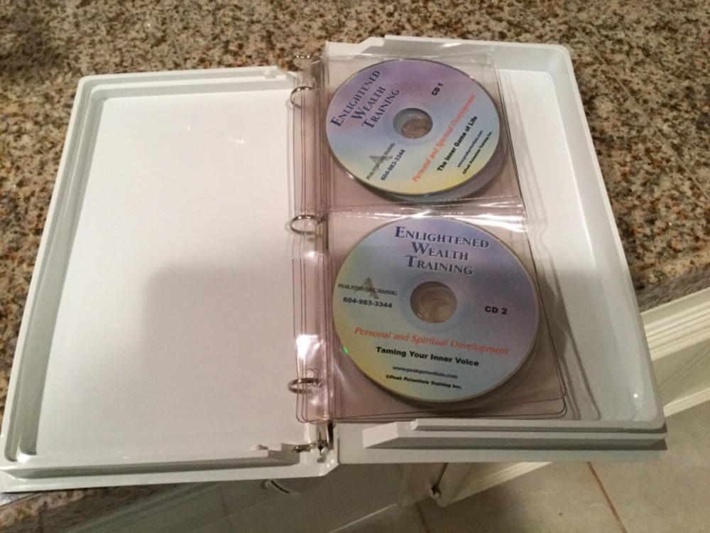 Enlightened Wealth Training PERSONAL AND SPIRITUAL DEVELOPMENT (10 CD Set) MINT