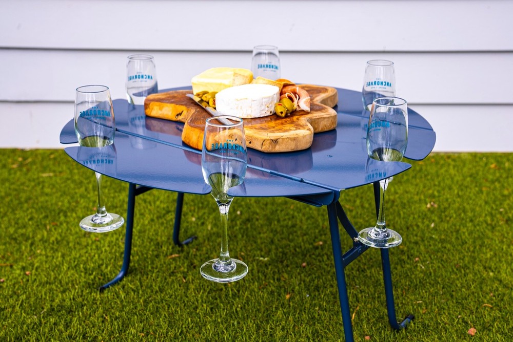 The Blue Freida Picnic Table
