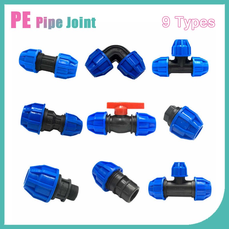1/2"-1" PE Pipe Joint Compression fitting Connector Compression Coupling Fitting