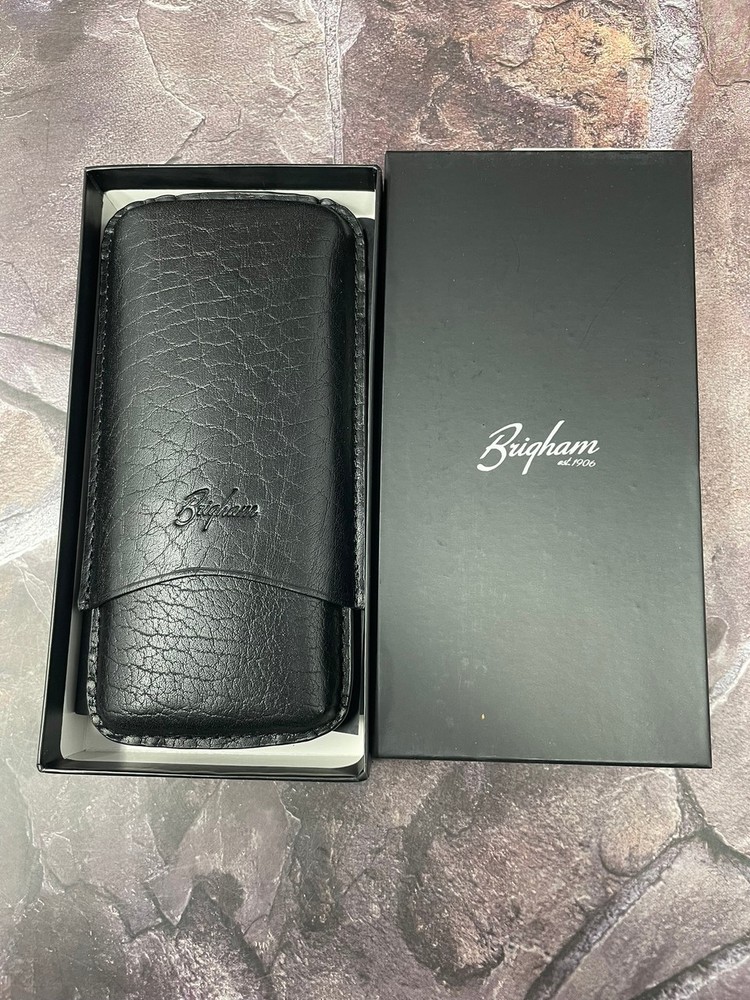 Brigham 3F Toro Cigar Case - Black
