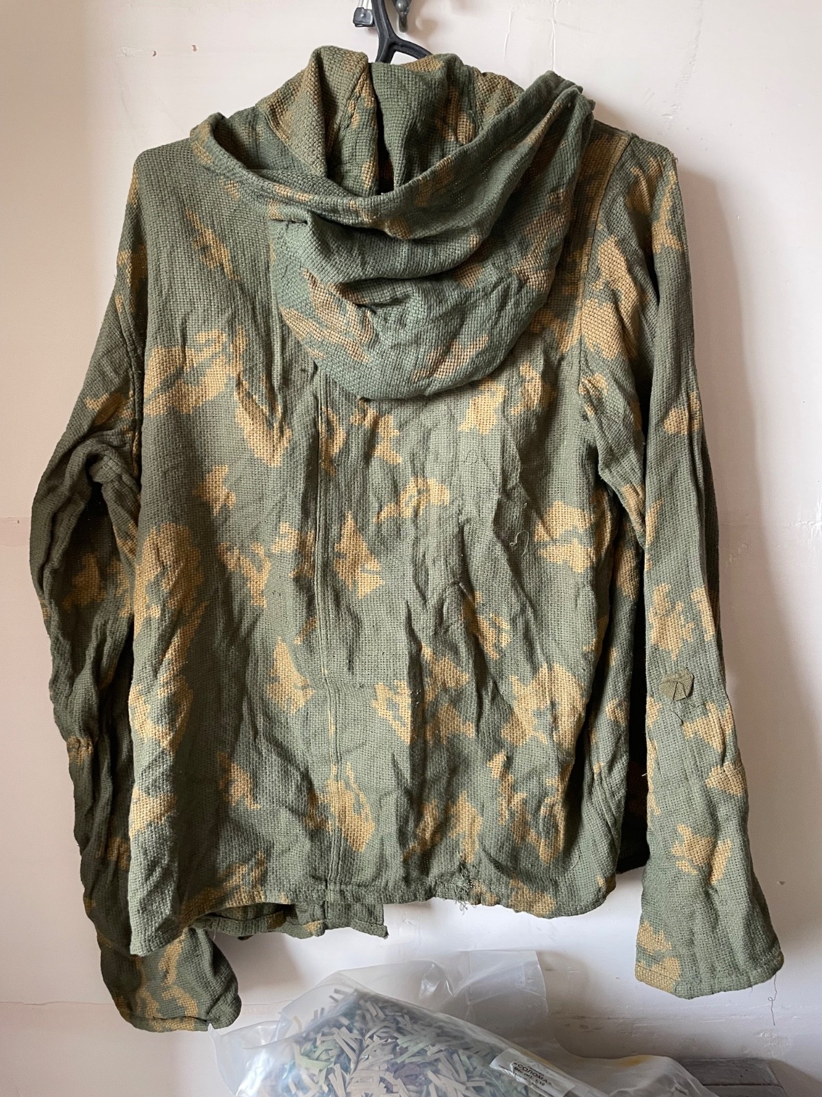 Rus Army KZS mesh jacket BEREZKA green USSR vntg 1977 Sverdlovsk s.2 NEW