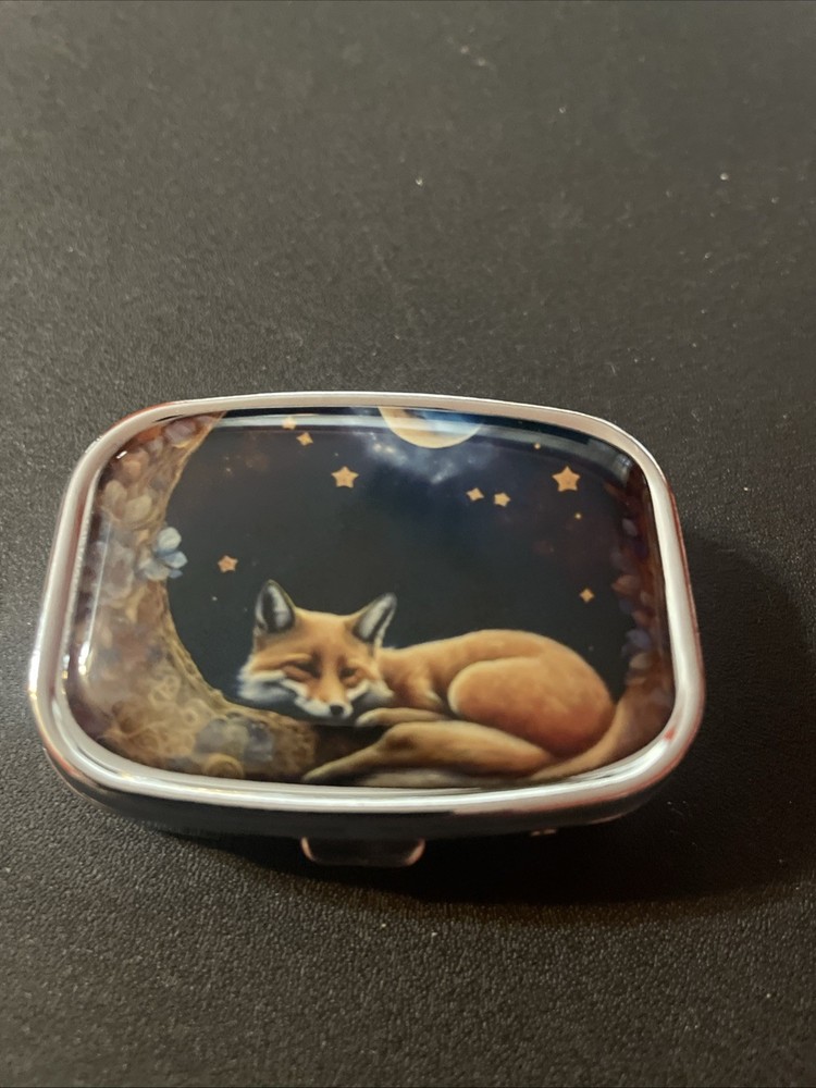 Fox Trinket Or Pill Box