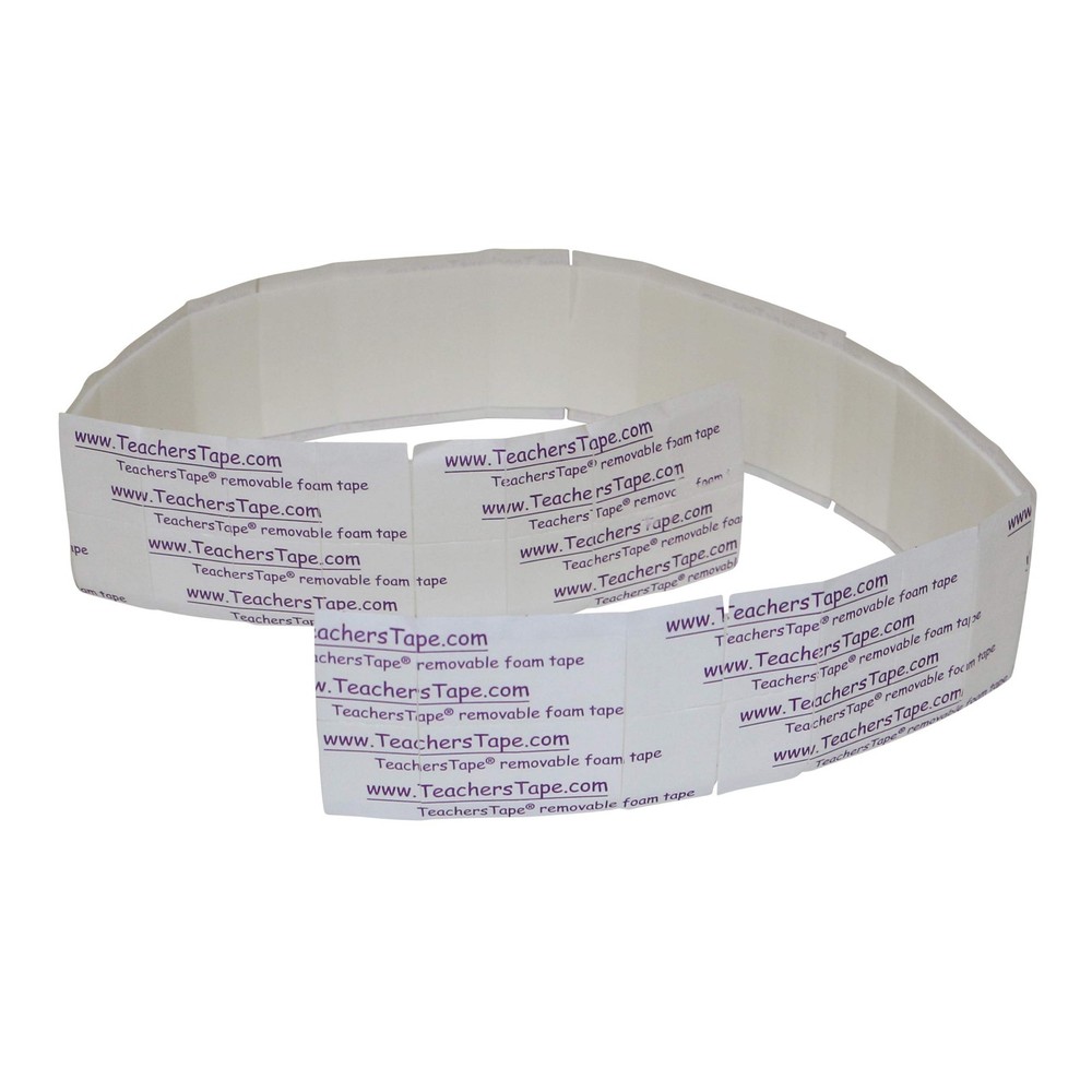 Teachers Tape™ Bulk Pack (2000 Pieces per roll), Double-Sided Removable Foam ...