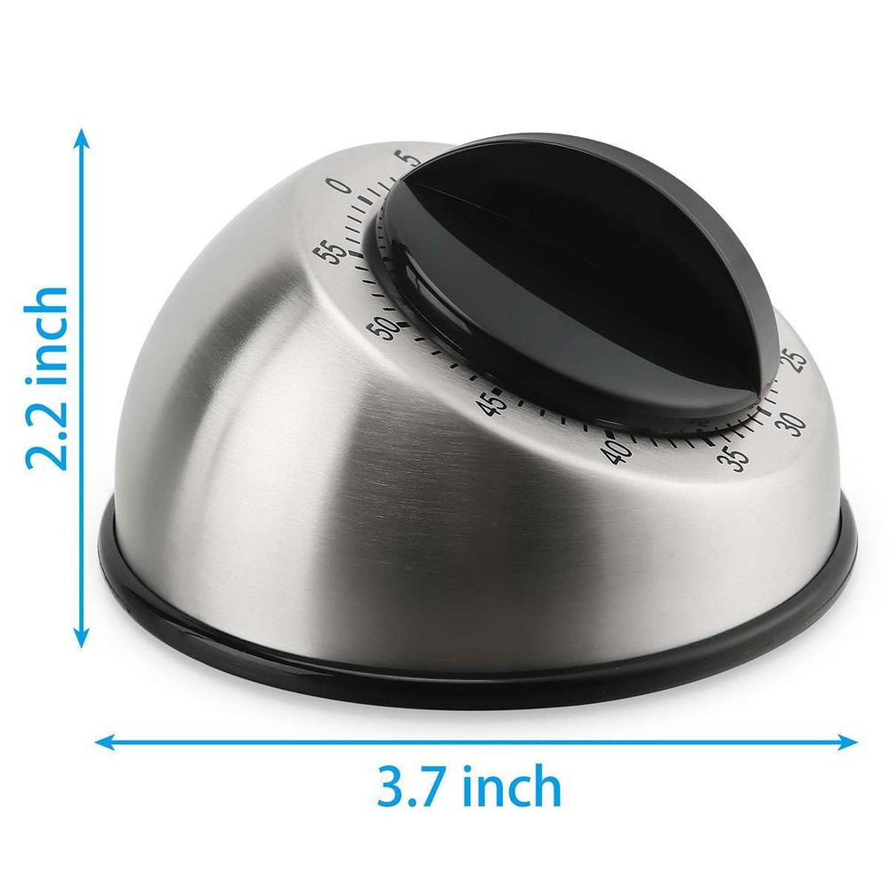 Kitchen Cooking Timer Alarm Count Down Mechanical Timer 60 Minutes Counter Bell