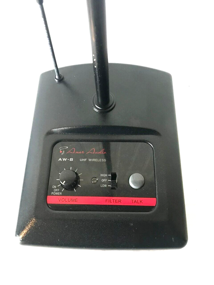 ANSR AUDIO AW-8 UHF WIRELESS MICROPHONE