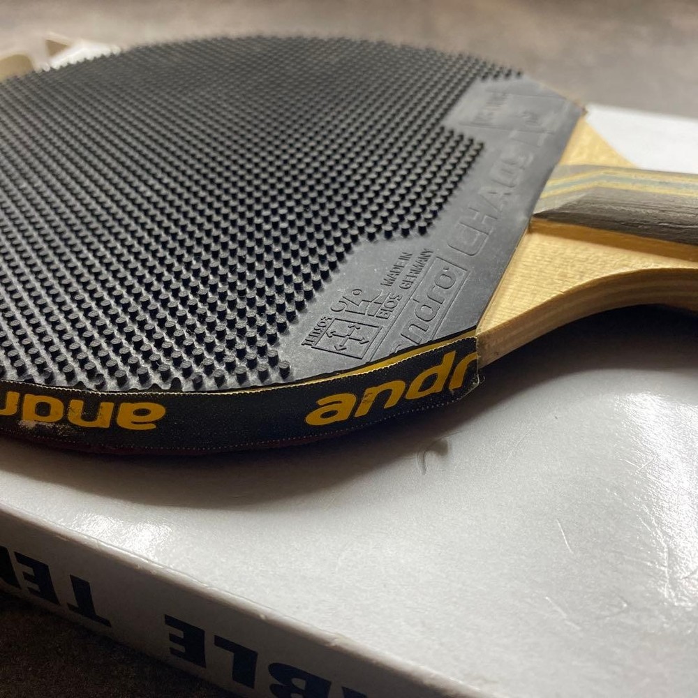 Darker table tennis racket rare
