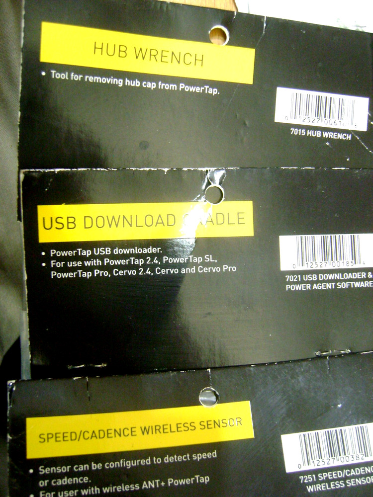 NEW, Cyclops Powermeter Accessory Bundle, Wireless Sensor, USB Cradle, Hub Tool