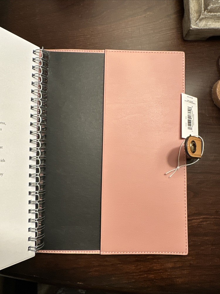 Coach Powder Pink Notebook