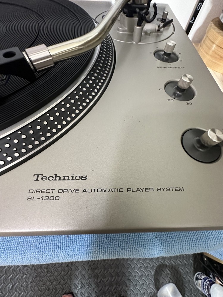 Technics SL-1300 Vintage Direct Drive Automatic Turntable working Tested Japan