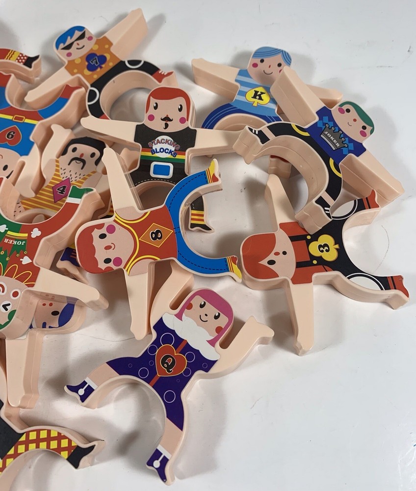 Stacking Learning Toy Stacking Game Acrobatic Troupe Card Deck Game Theme