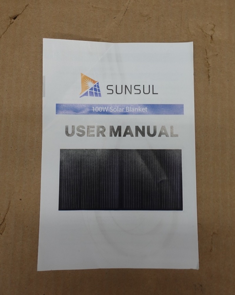 Sunsul 100W Solar Panel