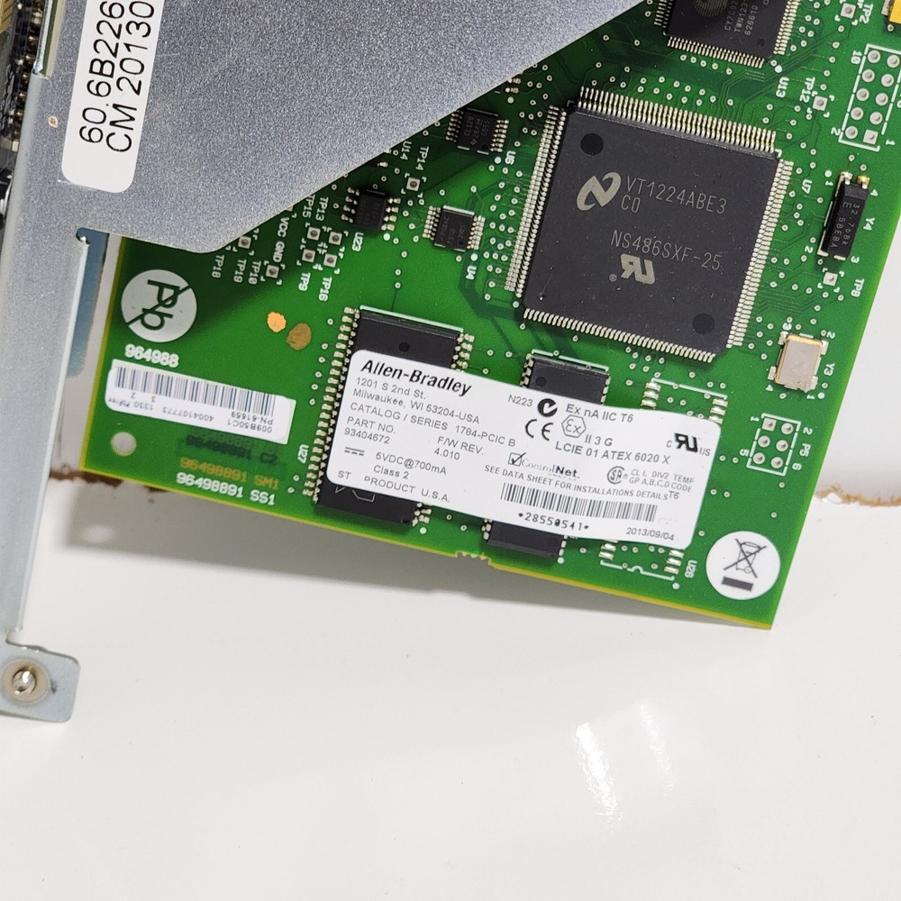 Allen Bradley 1784-PCIC B 93404672 ControlNet PCI Computer Card