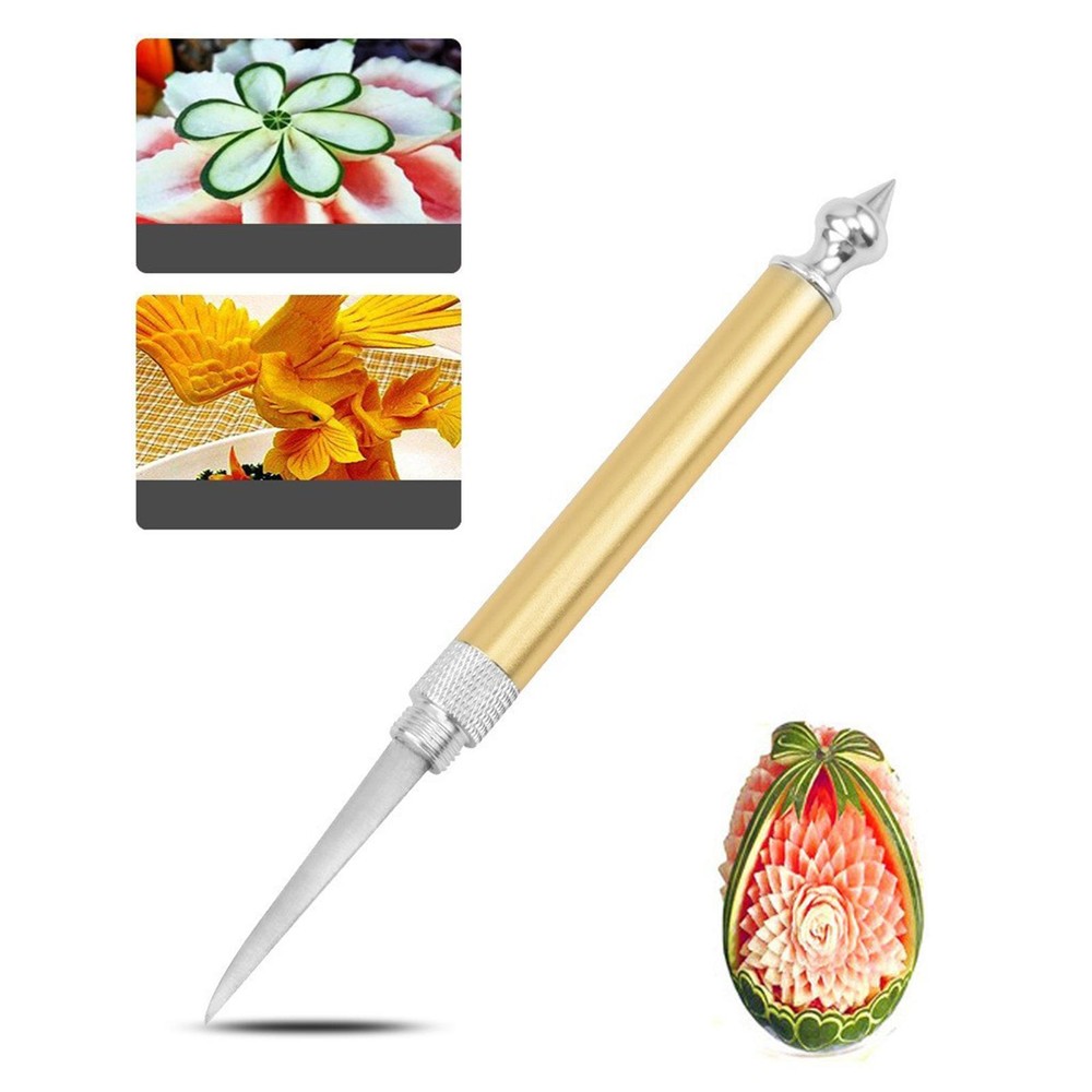 Carving Tool Set Engraving Peeling Kit Vegetable Kitchen Engraving Slicing