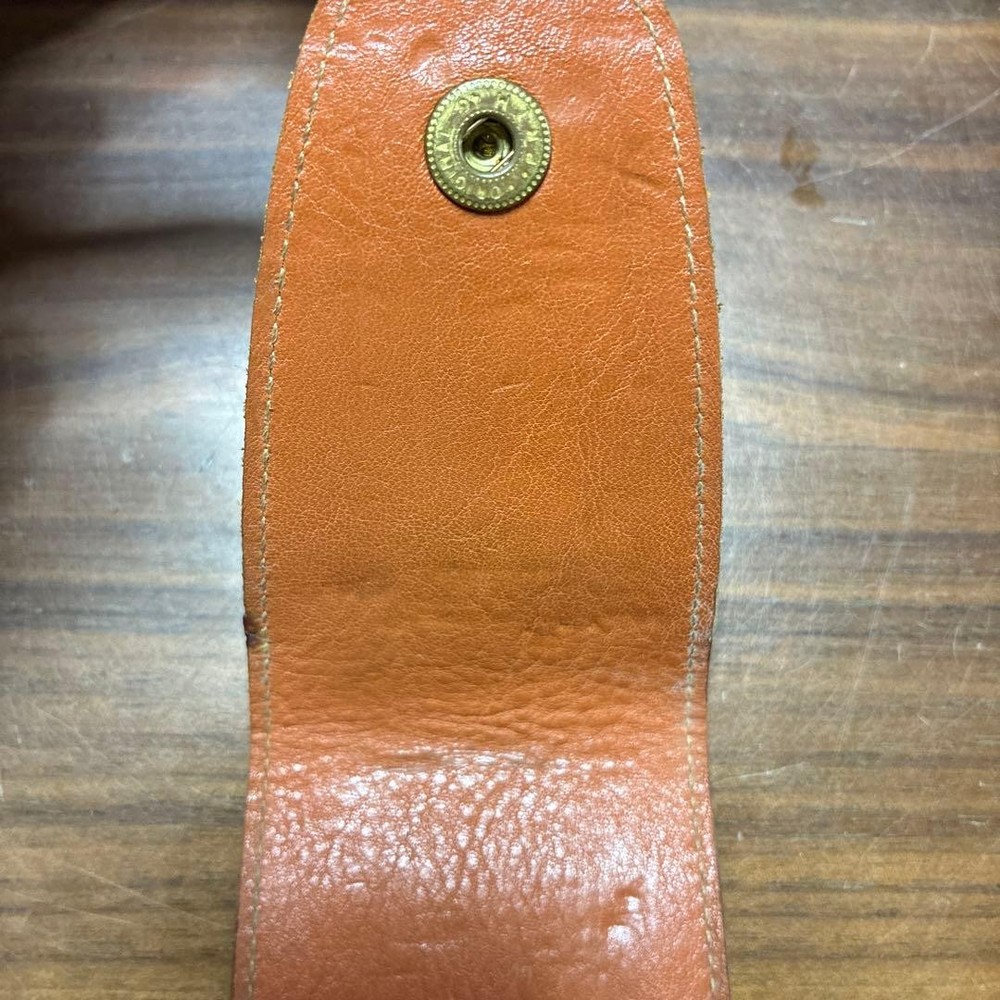Ilbizonte leather pencil case brown