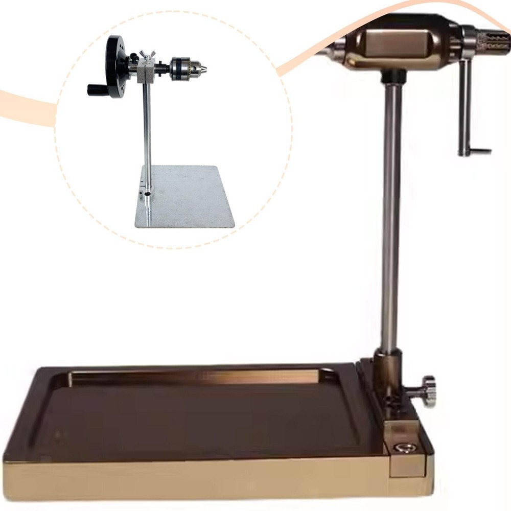 Fly Tying Vise 360 Degree Rotation Adjustable Durability Fly Tying Tool