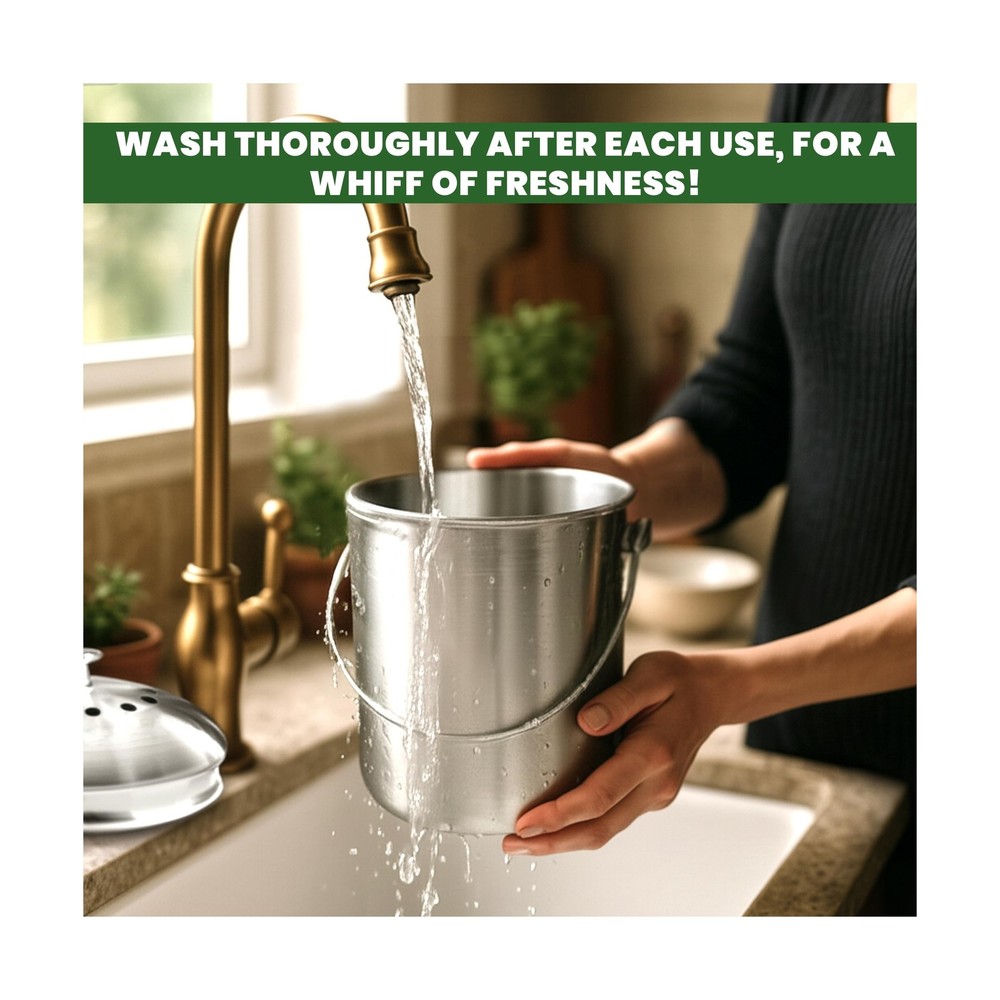 Utopia Kitchen Compost Bin for Kitchen Countertop, 1.3 Gallon Compo... Fast Ship