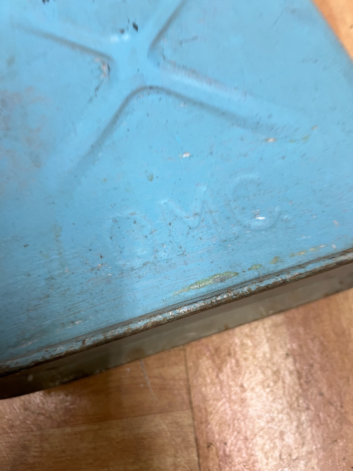 Vintage US Military Jerry Can Container 1952 KOREAN WAR water willys jeep prop