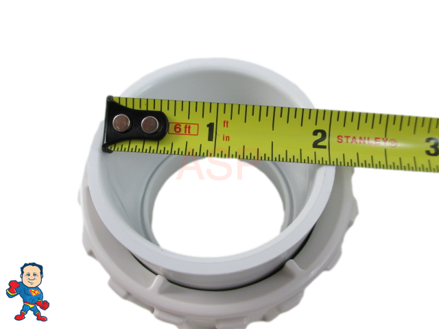 (1) Hot Tub Spa 1 1/2" Slip X 1 1/2" Pump Union with Gasket Video How To