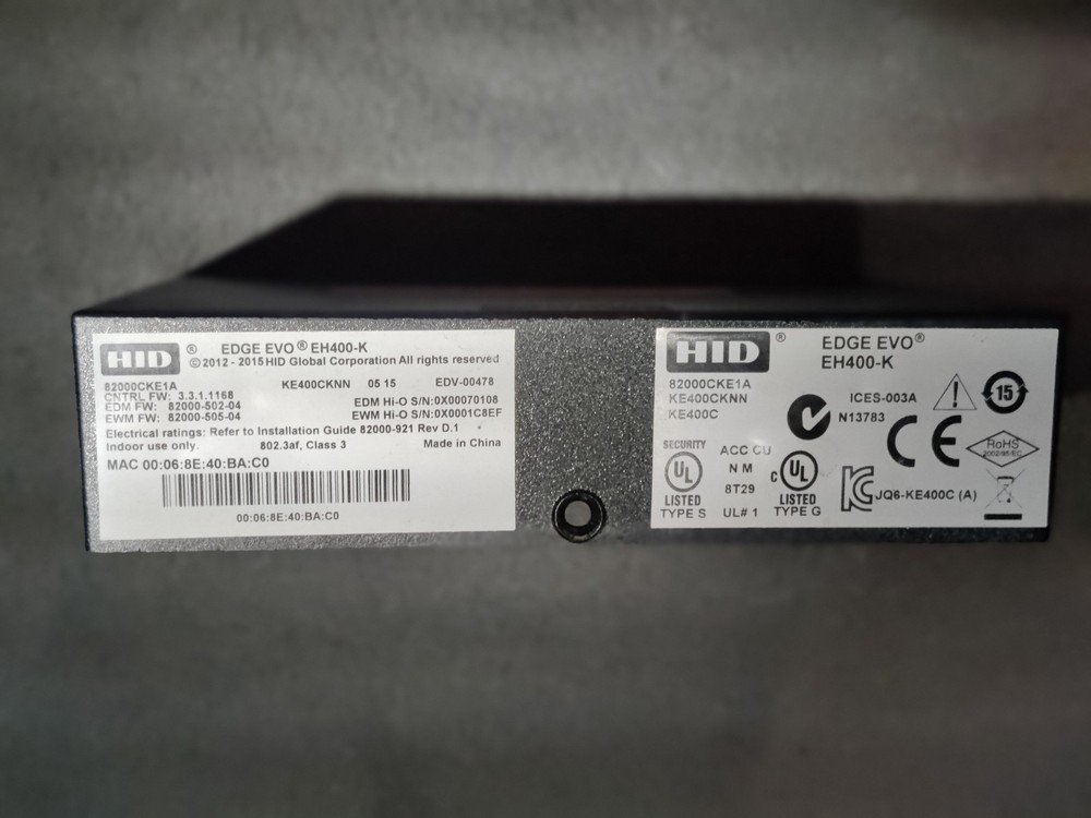 HID EDGE EVO H400-K  HID Global Door Controller