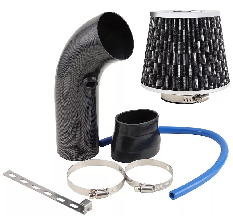 1set 3"Car Cold Air Intake Filter Induction Kit Pipe Power Flow Hose System 76mm