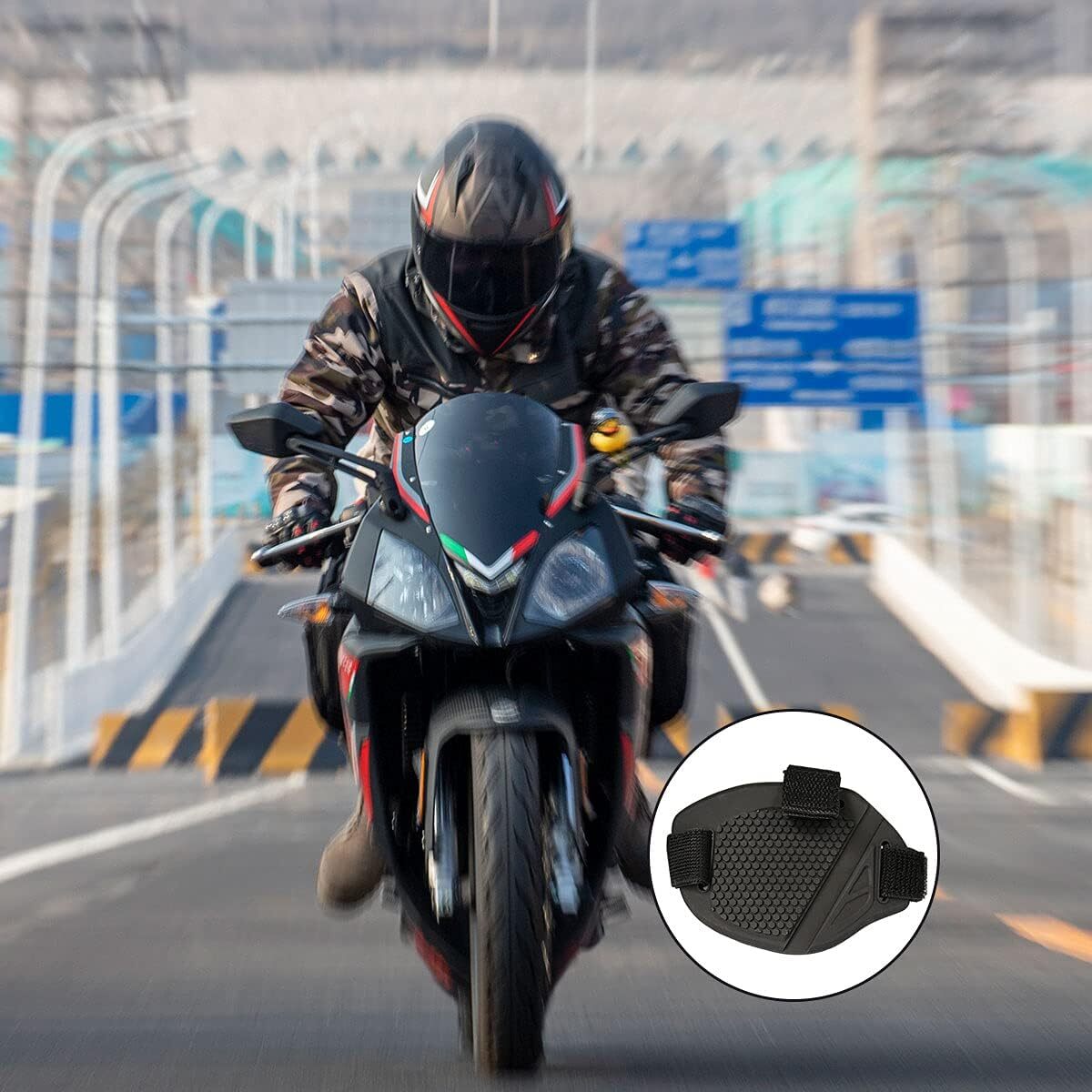 Motorcycle Shoe Protector Motorbike Gear Shift Cover Motorcycle Shifter Cover US