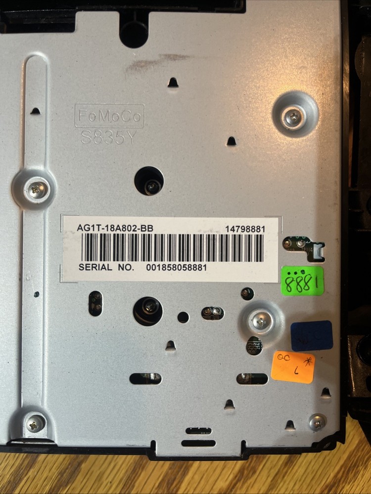 2010-2012 Ford Taurus Radio Climate Control Dash Trim Panel AG1T-18A802-BB OEM