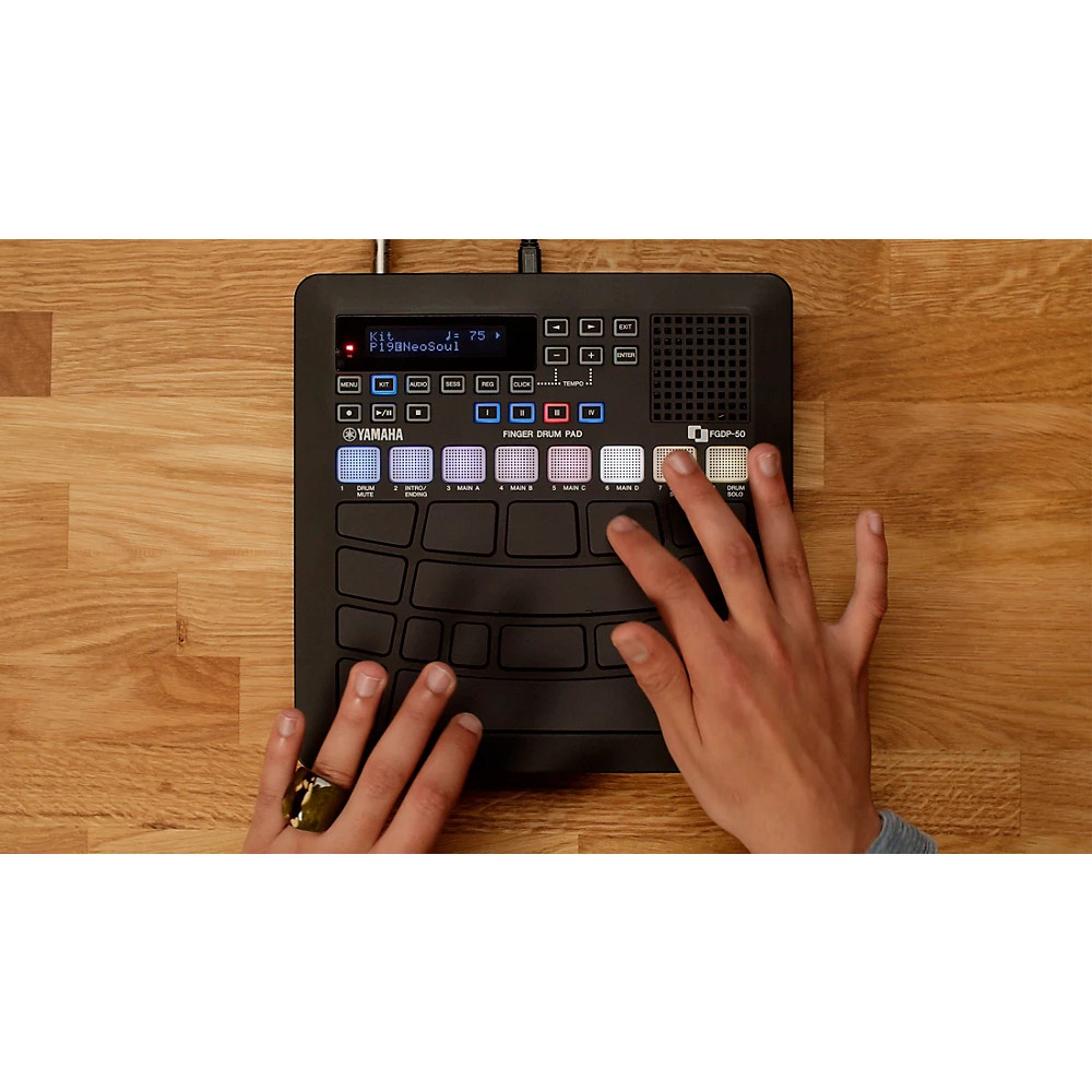 Yamaha Advanced Functionality, All-in-One, Ergonomic Finger Drum Pad