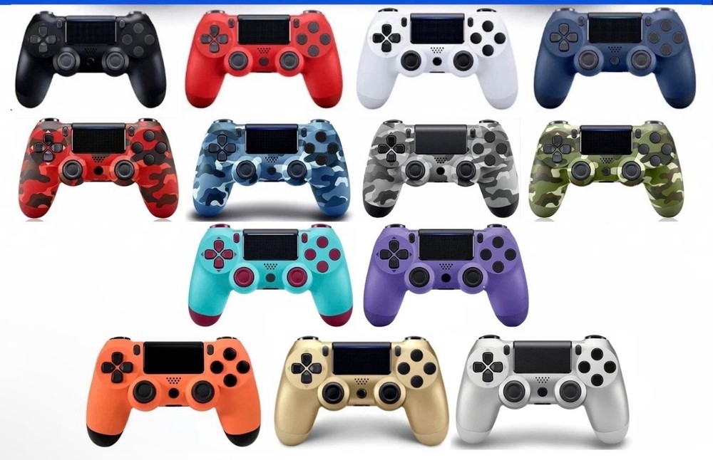 Wireless Controller Bluetooth Gamepad for PlayStation4 PS4 Red